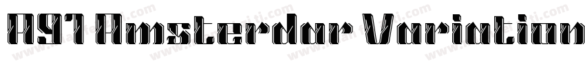 A91 Amsterdar Variation字体转换
